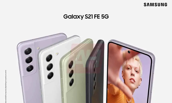 หลุดโปสเตอร์ Samsung Galaxy S21 FE 5G เผยสีตัวเครื่องให้เลือกครบครัน