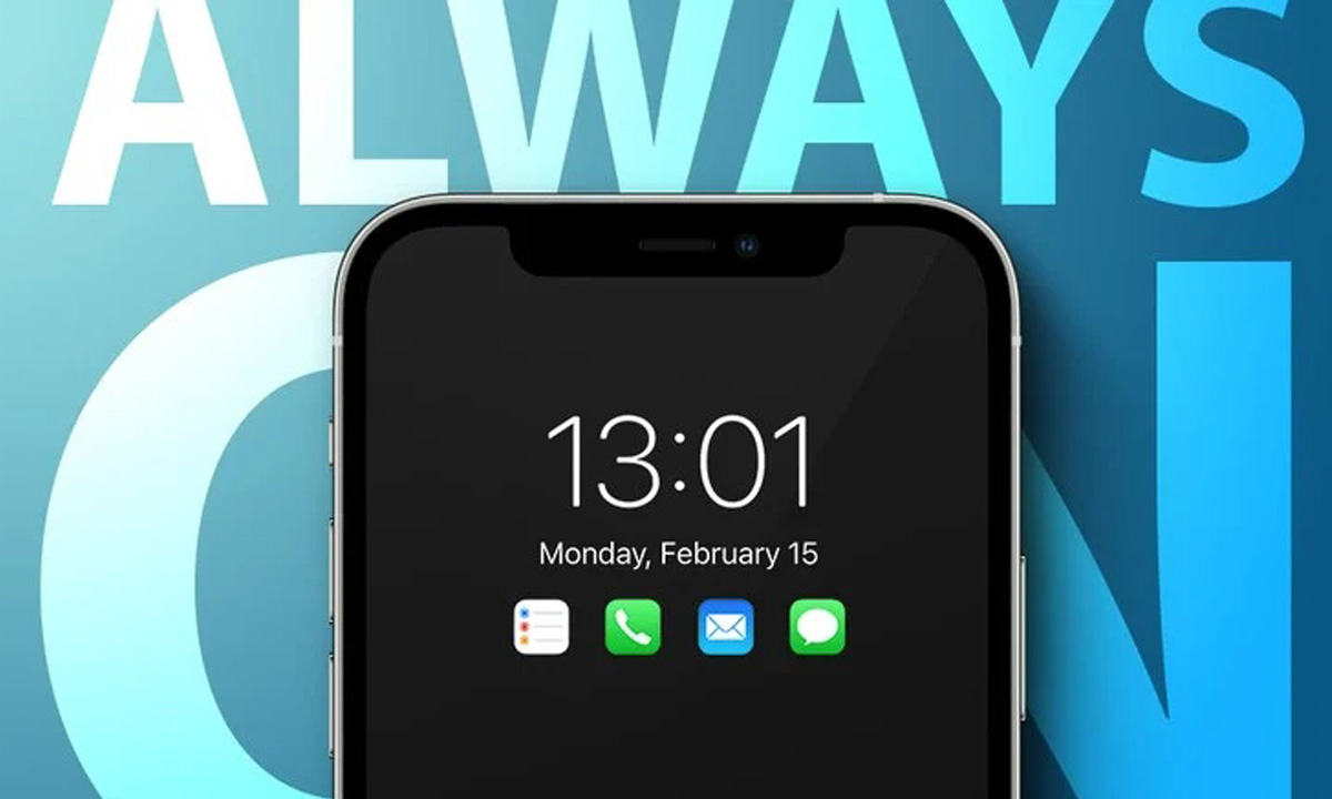 ลือ iPhone 13 จะมาพร้อมกับฟีเจอร์ Always On Display  เหมือนกับ Apple Watch