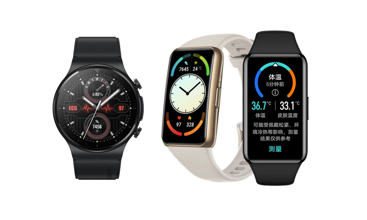 เปิดตัว Huawei Watch GT 2 Pro ECG และ Huawei Band 6 Pro รุ่นล่าสุดเพิ่มฟีเจอร์ดูแลสุขภาพอีกมากมาย