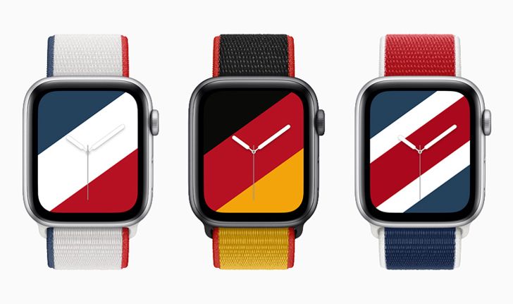 คอลเลกชั่นสายและหน้าปัดนาฬิกา Apple Watch หลากสีสันให้ผู้ใช้ได้แสดงออกถึงความรักชาติ