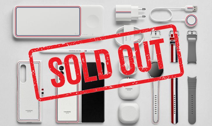 ขายดีเหมือนแจกฟรี "Samsung Galaxy Z Fold3 | Flip3 Thom Browne Edition" Sold Out! ในเวลา 2 ชั่วโมง