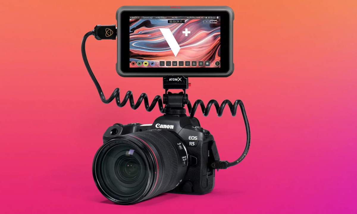 Canon EOS R5 รองรับการบันทึกวิดีโอ 8K ProRes RAW กับ Atomos NinjaV+ แล้ว!