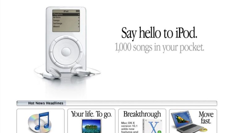 ครบรอบ 20 ปีการเปิดตัว iPod!