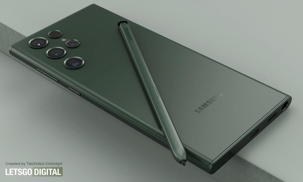 ลือ Samsung Galaxy S22 Ultra จะมีสีเขียว Phantom Green ให้เลือก
