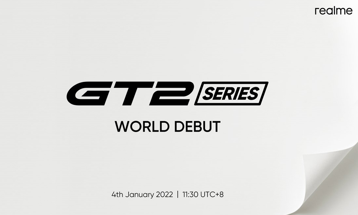 realme GT 2 Series จะเปิดตัวอย่างเป็นทางการ 4 มกราคม นี้