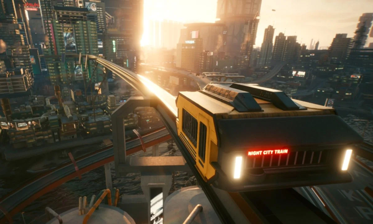 เมื่อ Cyberpunk 2077 มีสถานีรถไฟฟ้าภายในเกม