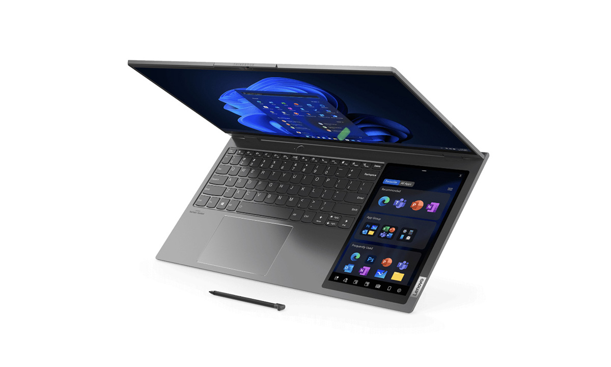 Lenovo เผยโฉม ThinkBook Plus Gen3 คอมพิวเตอร์จอกว้าง พร้อมกับ touchscreen ข้าง keyboard