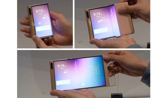 Samsung Display เปิดตัวหน้าจอพับได้ 3 ทบในรูปแบบ Notebook และ Tablet
