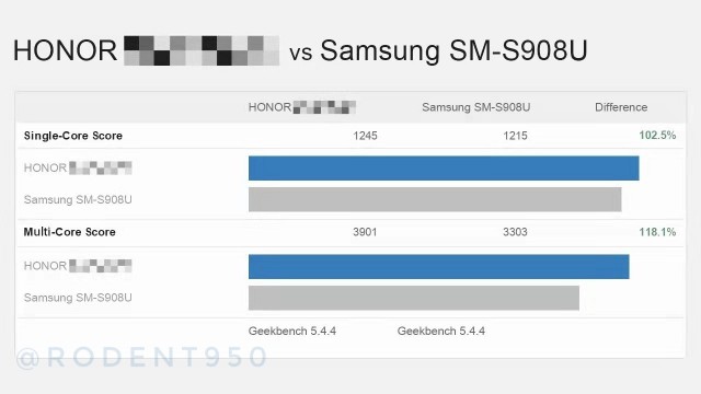 Honor Magic 4 vs Galaxy S22 Ultra Geekbench showdown