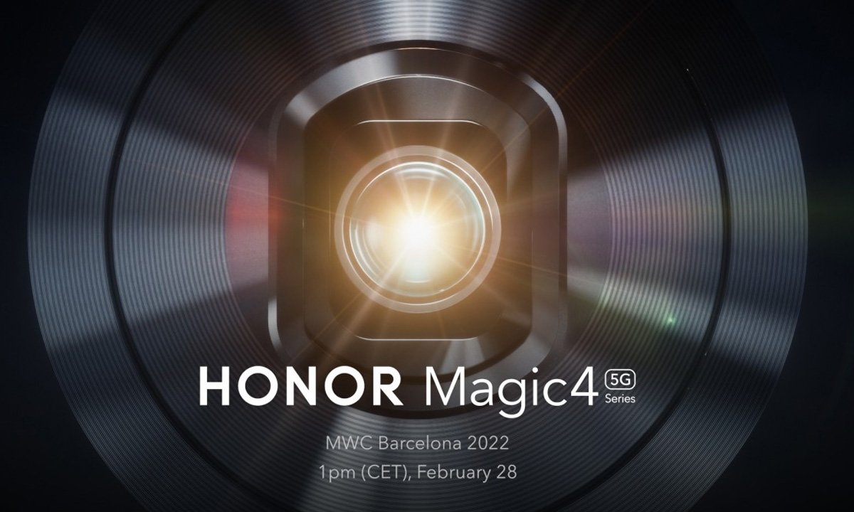 Honor เตรียมเปิด Magic4 Series ในงาน MWC 2022 ในวันที่ 28 กุมภาพันธ์ นี้