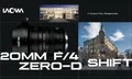 เปิดตัว Laowa 20mm F4 Zero-D Shift เลนส์สสำหรับสาย Architecture