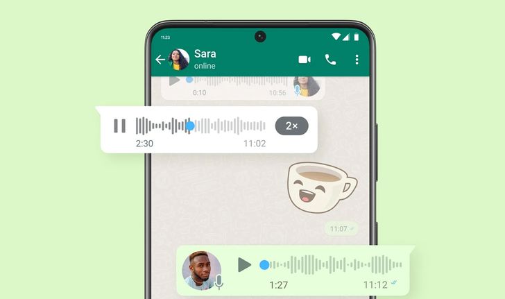 WhatsApp เพิ่มฟีเจอร์ด้านข้อความเสียง ใช้งานได้มีประสิทธิภาพมากขึ้น