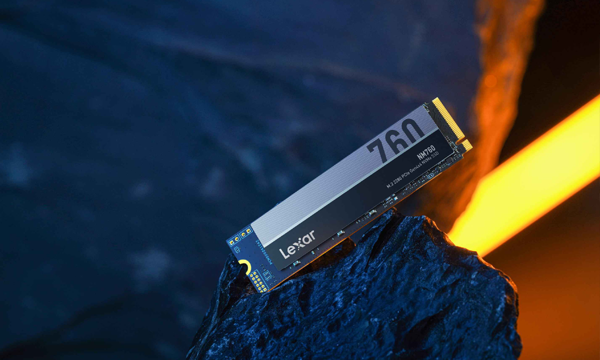 LEXAR เปิดตัว NM760 M.2 2280 PCIe Gen4x4 NVMe SSD รุ่นใหม่