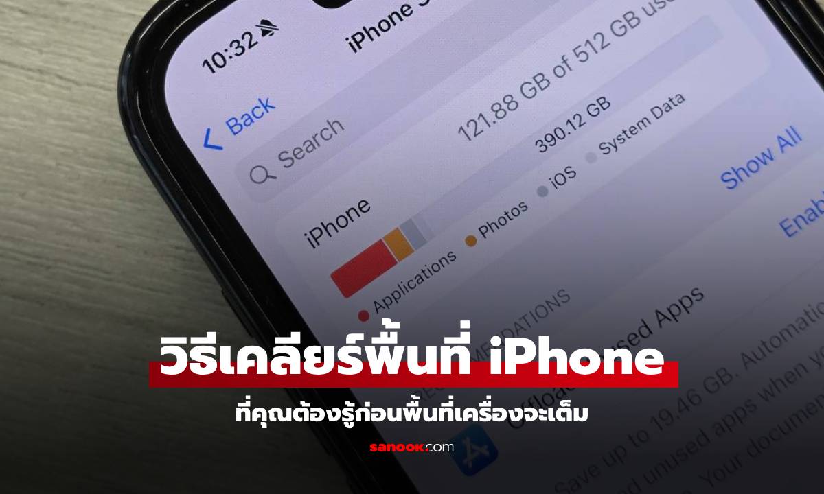 [How To] รวมวิธีลบ Cache ทั้งหมดจาก iPhone ของคุณให้สิ้นซากและทำได้จริง