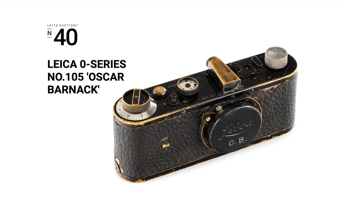 Leica 0-Series กล้องรุ่นต้นแบบของ Oskar Barnack ทุบสถิติชนะการประมูลไปในราคาสูงถึง 524 ล้านบาท