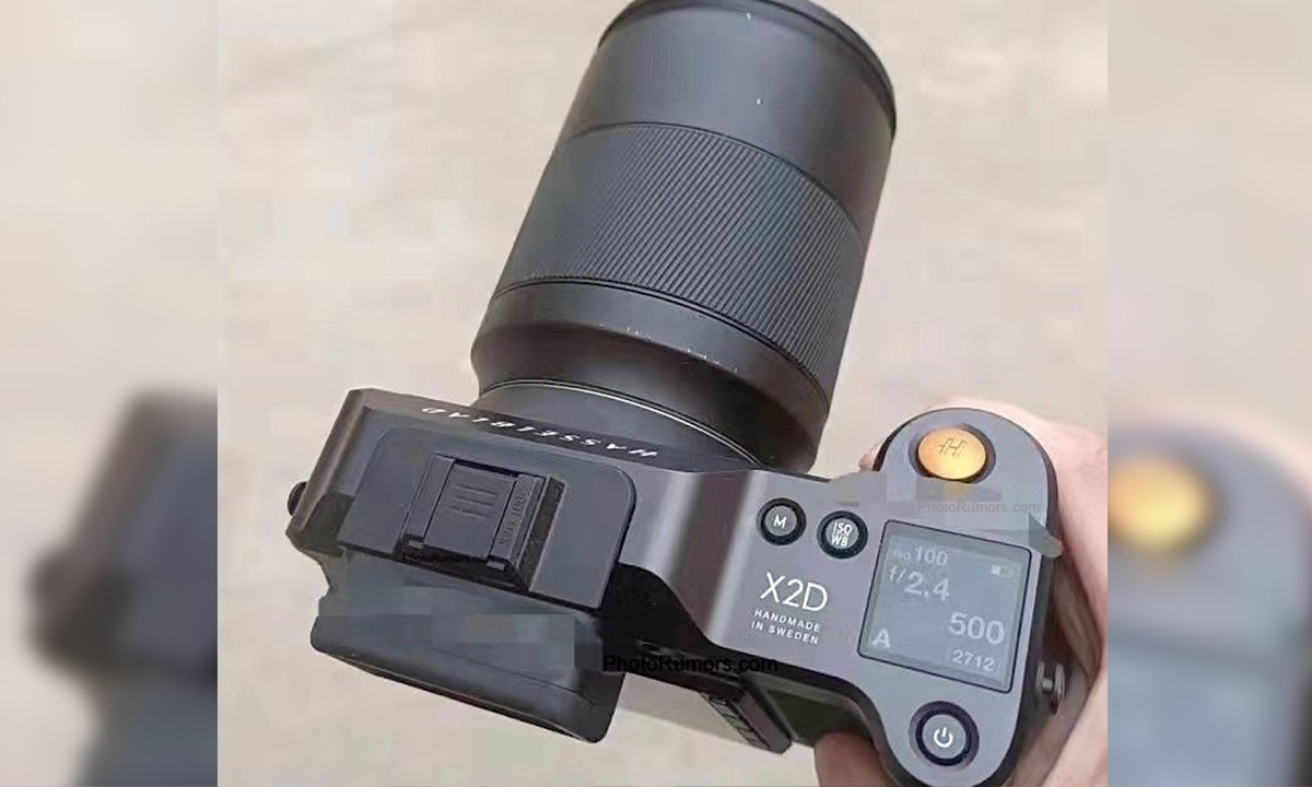 หลุดเพิ่ม! Hasselblad X2D กล้องมีเดียมฟอร์แมต ความละเอียด 100MP