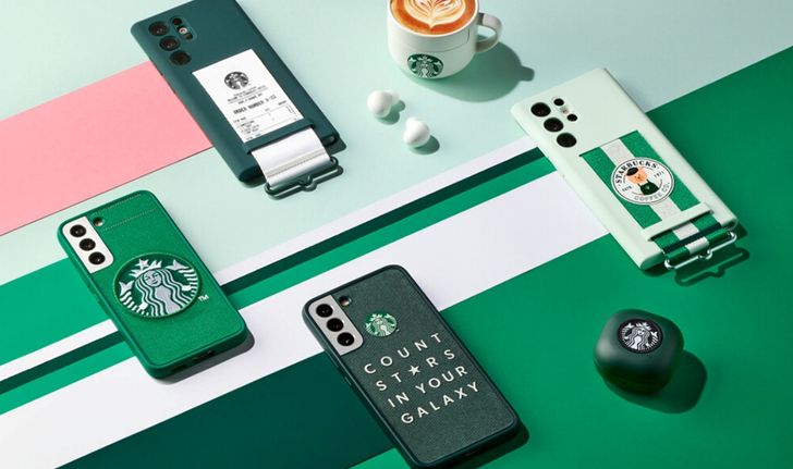 Starbucks จับมือกับ Samsung เปิดตัวเคส Galaxy S22 Series และ Buds2 แบบ Limited Edition