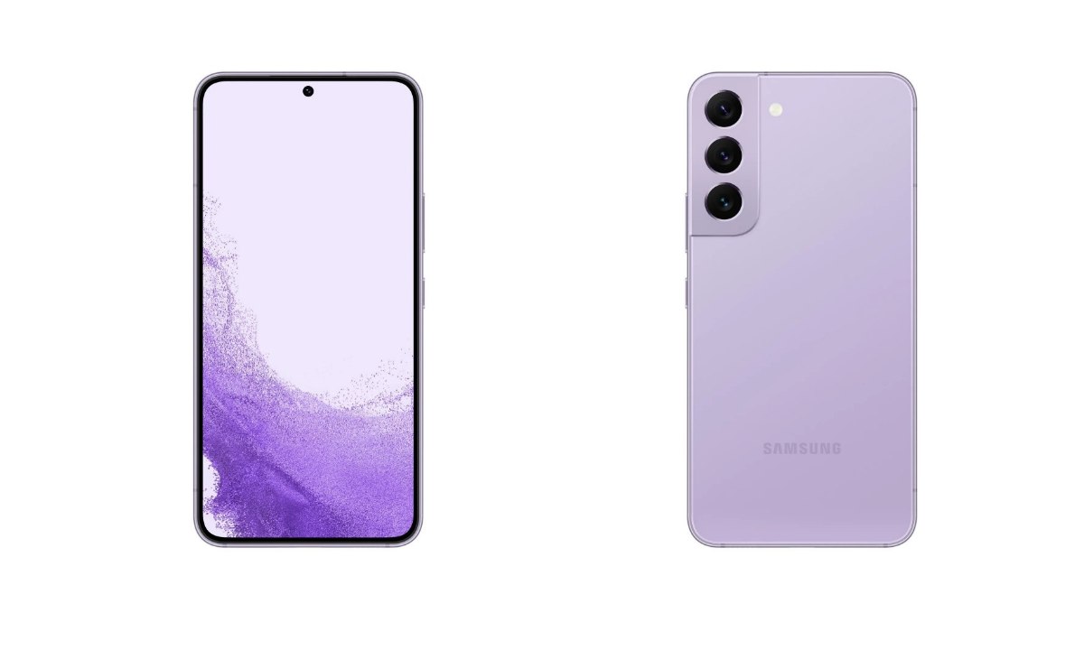 ชมภาพ Samsung Galaxy S22 สี Bora Purple สุดสวยก่อนเปิดตัวอย่างเป็นทางการ