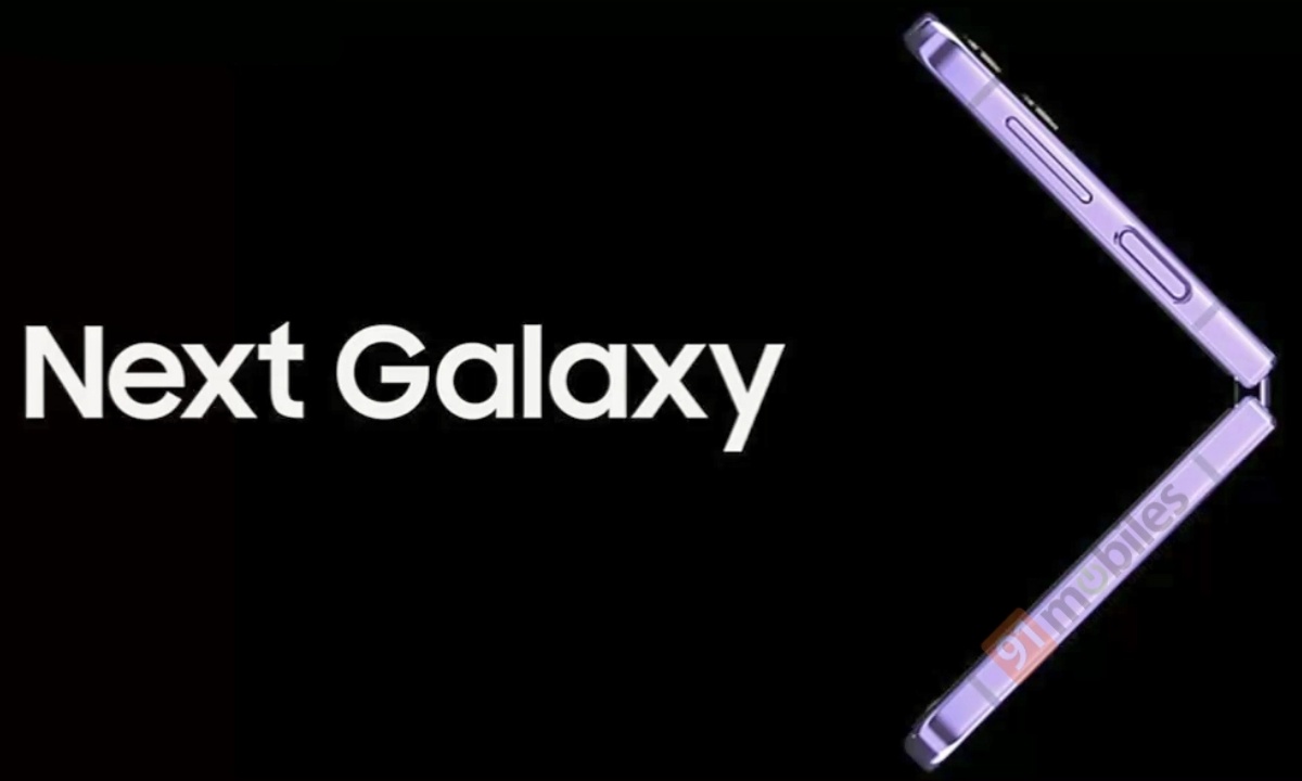 ชมภาพด้านข้าง Samsung Galaxy Z Flip4 ใหม่ก่อนเปิดตัว พร้อมสีม่วง Bora Purple