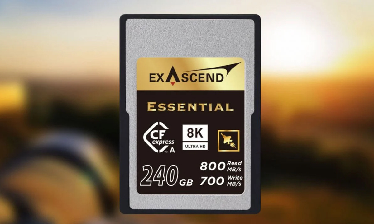 เปิดตัว Exascend Essential 240GB การ์ด CFexpress Type A ที่มีความจุสูงที่สุดในโลกตอนนี้