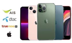 สรุปราคา iPhone จากผู้ให้บริการประจำเดือนสิงหาคม เริ่มต้น 5,490 บาท