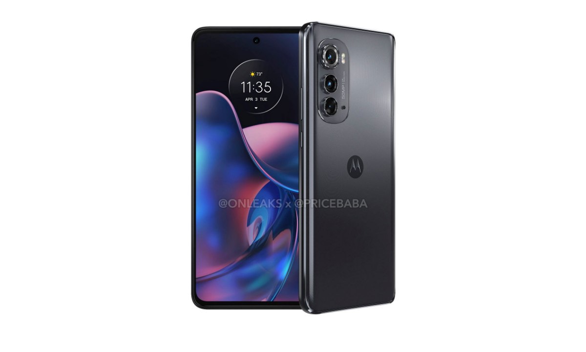 เผยภาพแรกของ Motorola edge (2022) ใหม่ที่บางเฉียบและสเปกดี
