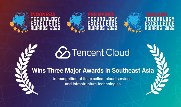 “เทนเซ็นต์ คลาวด์” คว้าสามรางวัลใหญ่ จากเวที Asian Technology Excellence Awards 2022