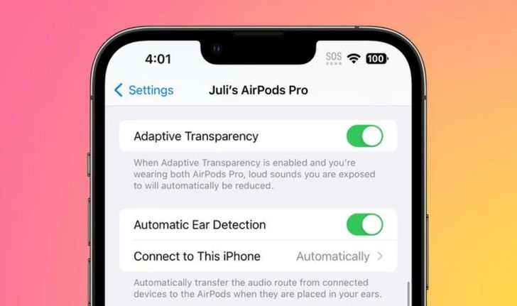 พบฟีเจอร์ Adaptive Transparency สามารถเปิดใช้กับ AirPods Pro รุ่นแรก ใน iOS 16.1 Beta