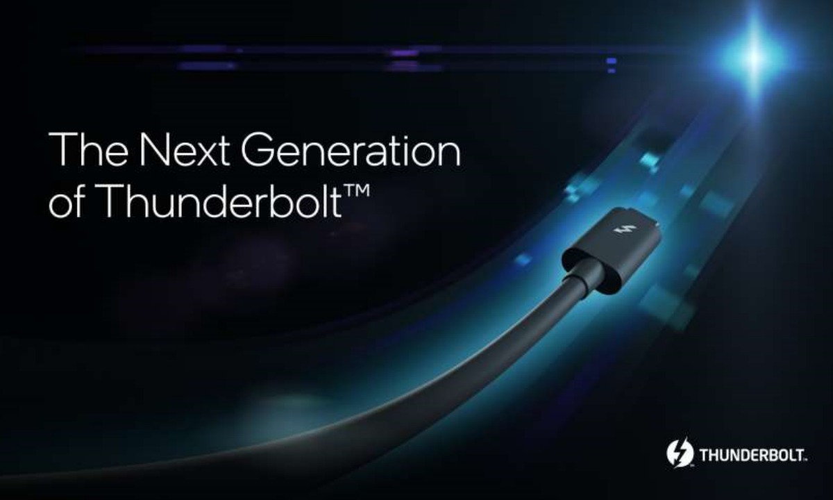 Intel เปิดตัวเทคโนโลยี Thunderbolt รุ่นใหม่ ที่รับส่งข้อมูลเร็วเท่ากับ USB 4 เวอร์ชั่น 2