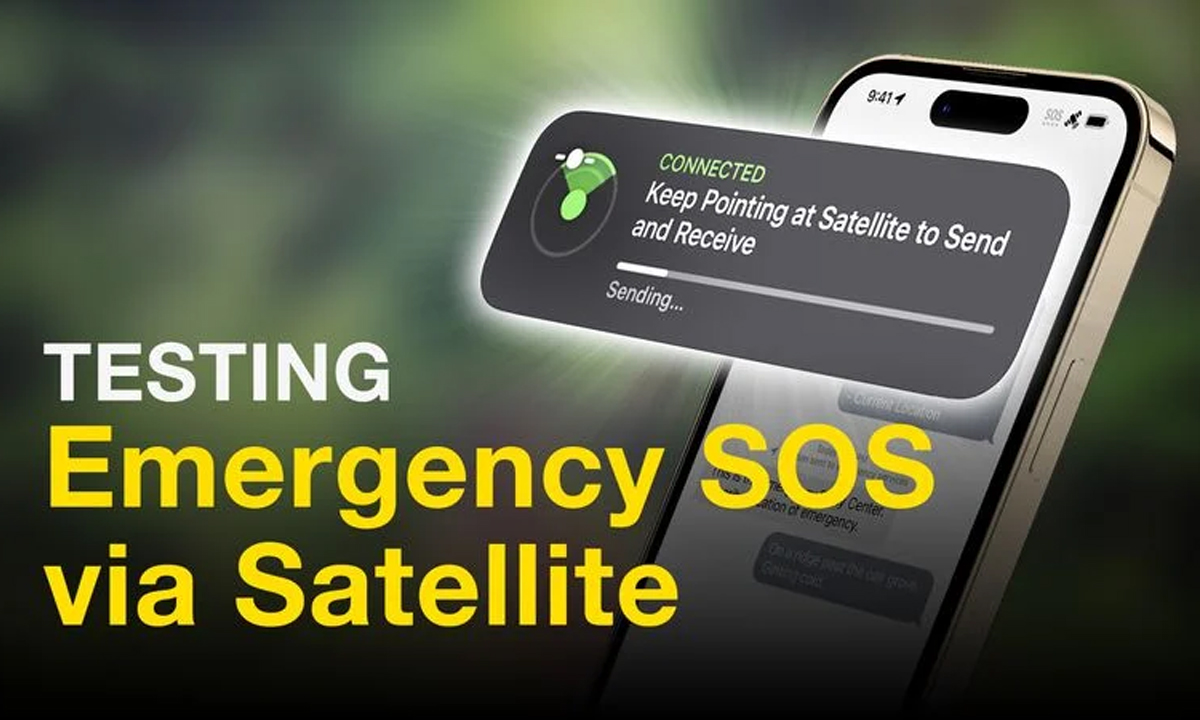 ฟีเจอร์แจ้ง SOS ผ่านดาวเทียมของ iPhone 14 เริ่มเปิดใช้ในสหรัฐฯ และแคนาดาแล้ว