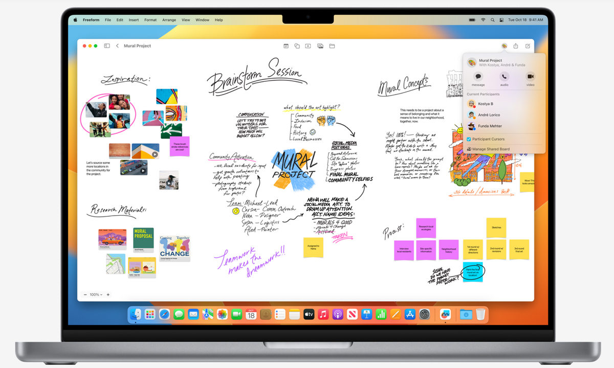 Apple เปิดตัว Freeform: แอปใหม่อันทรงพลังที่ออกแบบมาเพื่อการสร้างสรรค์และการระดมสมองร่วมกัน