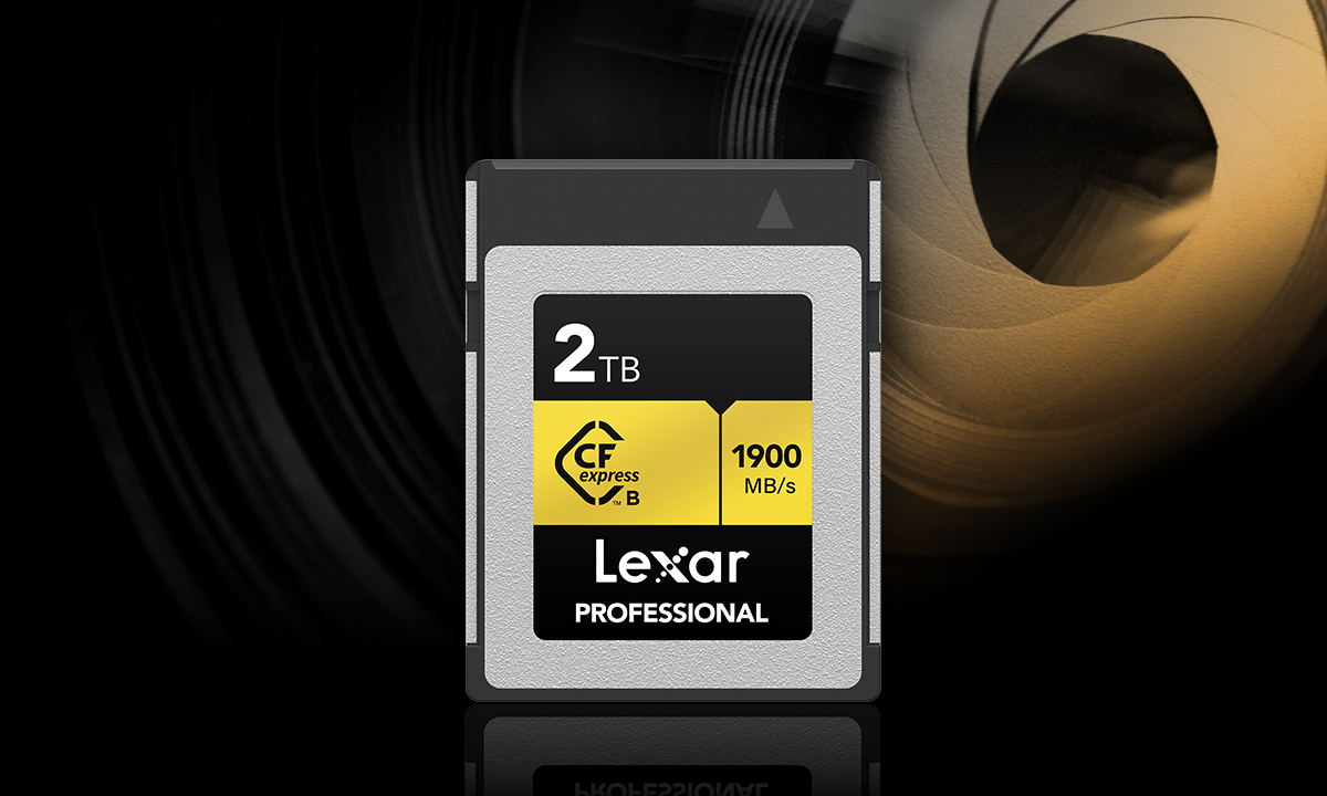 เปิดตัว Lexar® Professional CFexpress™ Type B Card GOLD Series กับความจุ 1TB และ 2TB