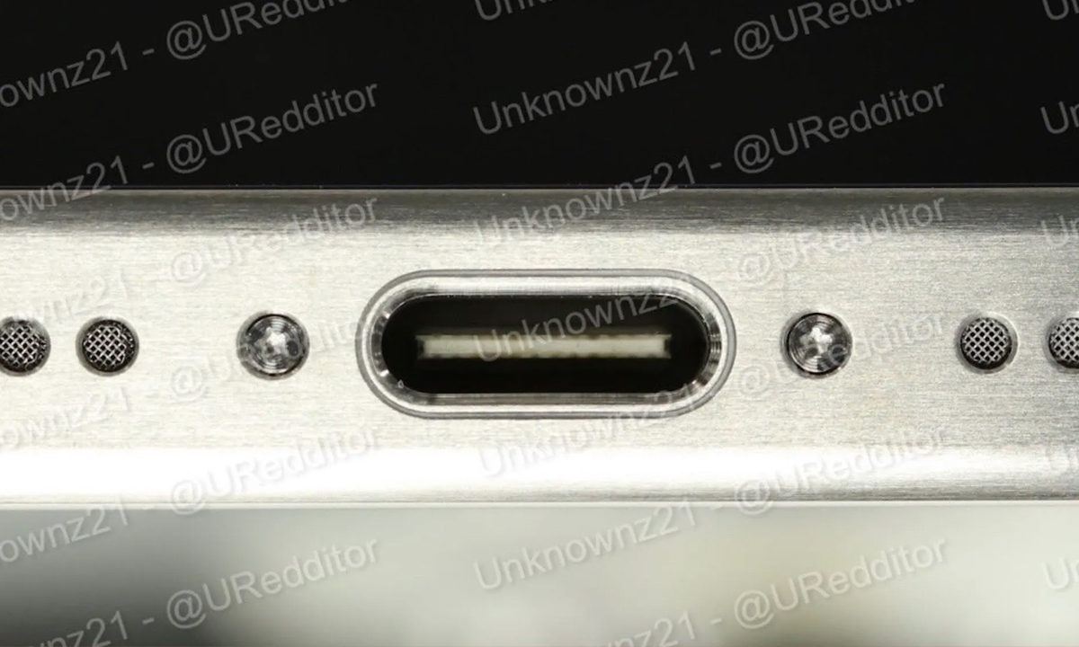 หลุดภาพเรนเดอร์ iPhone 15 Pro ที่มาพร้อมพอร์ต USB-C และดีไซน์ไทเทเนียม