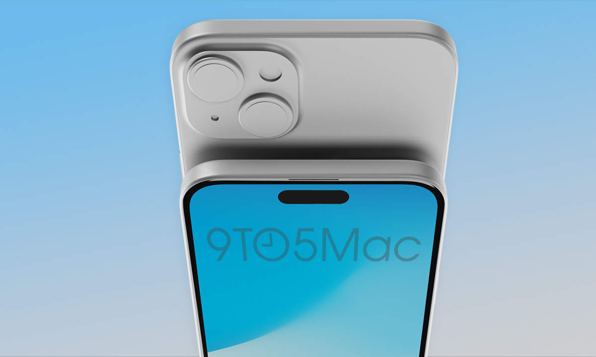 เผยภาพเรนเดอร์ iPhone 15 Plus แสดง Dynamic Island และ USB-C ชัดเจน