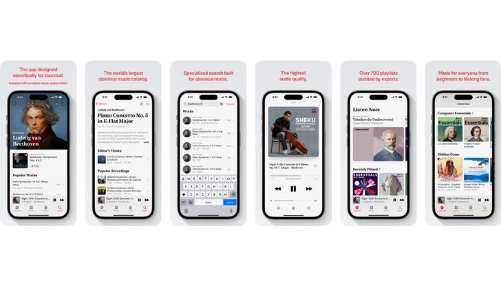 Apple ประกาศเปิดตัวแอป Apple Music Classical พรีออเดอร์วันนี้บน App Store