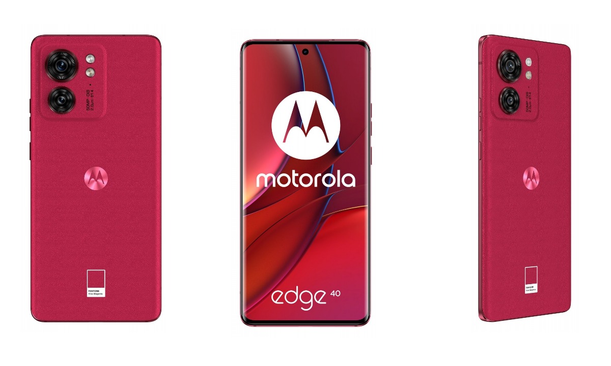 หลุดภาพ Motorola Edge 40 รุ่นใหม่จะมีทั้งหมด 4 สีให้เลือก
