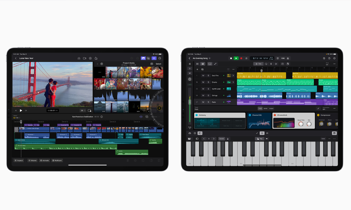 ข่าวดี! Apple นำ Final Cut Pro และ Logic Pro มาอยู่บน iPad