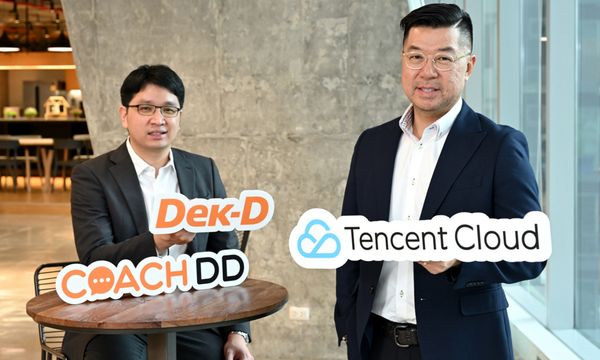 “Dek-D.com” จับมือ “เทนเซ็นต์ คลาวด์” เปิดตัว “CoachDD” แพลตฟอร์มแนะแนวสู่รั้วมหาวิทยาลัยในไทย