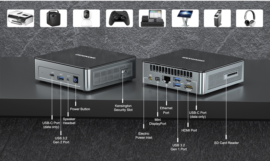 GEEKOM MiniAir 11 มินิพีซีขนาดเล็ก  รองรับการทำงานแบบไร้สาย เหมาะกับการใช้งานในชีวิตประจำวัน