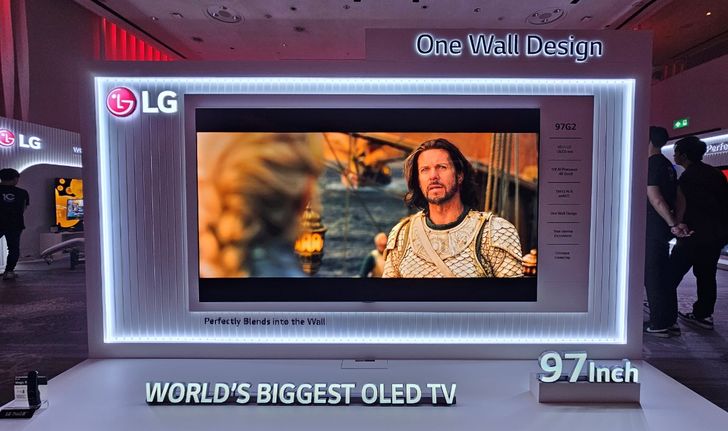 พาชม “LG OLED” รุ่นใหม่ล่าสุดที่มาพร้อมกับขนาดหน้าจอ 97 นิ้ว และรุ่นใหม่อีกมากมาย