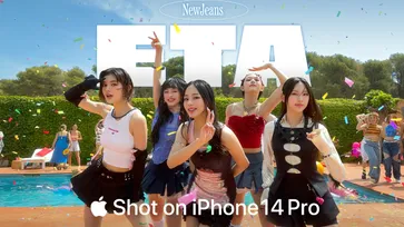 Apple x NewJeans เปิดตัวมิวสิควิดีโอเพลง ‘ETA' ถ่ายทำด้วย iPhone 14 Pro