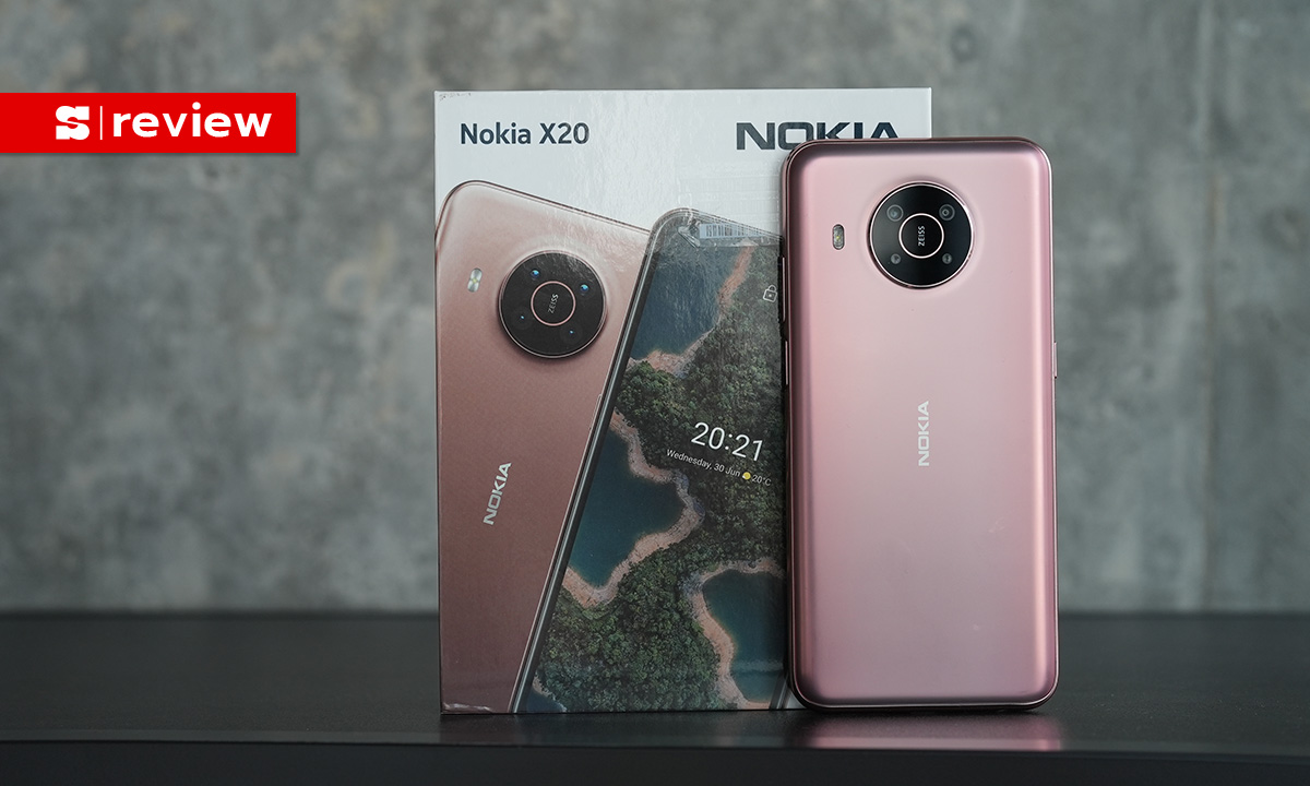 รีวิว “Nokia X20 5G” มือถืองบ 7,000 บาท ที่มีดีไซน์สวยเกินราคา