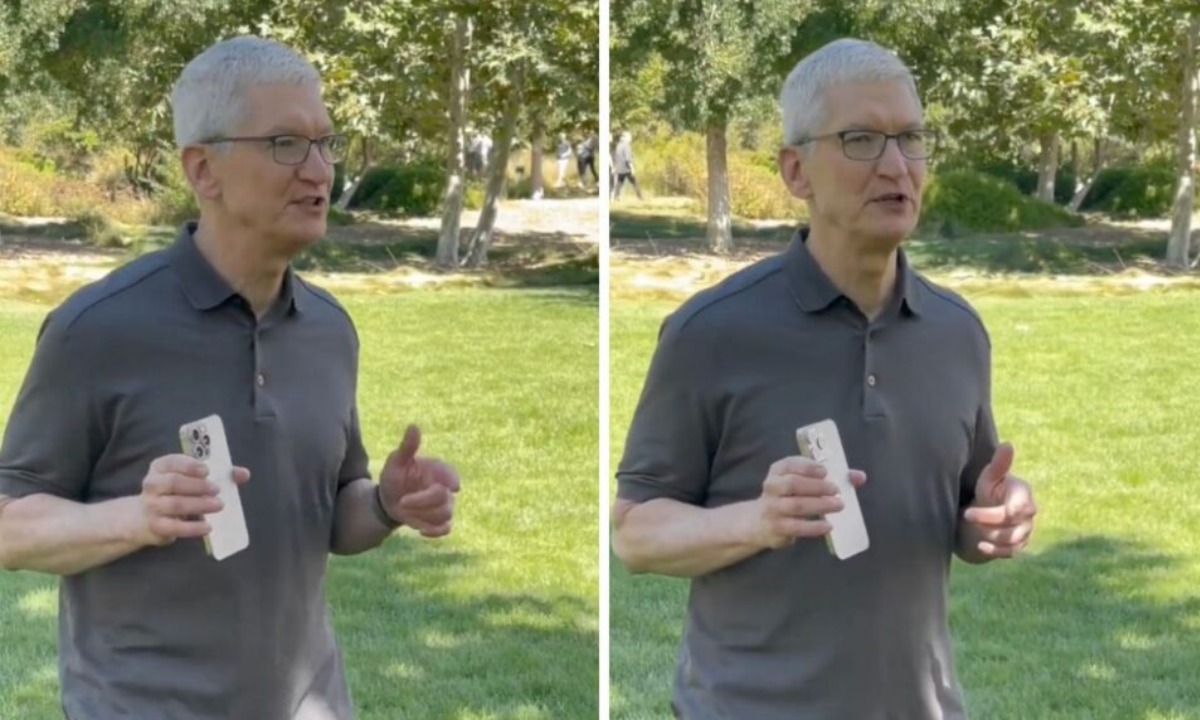 ส่องกันหน่อย Tim Cook เลือก iPhone 15 Pro สีอะไรในปีนี้