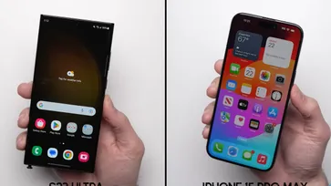 ใจไม่ถึงอย่าดู! ชมทดสอบความแกร่ง iPhone 15 Pro Max และ Samsung Galaxy S23 Ultra ใครรอด ?