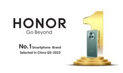 HONOR ผงาดกวาดส่วนแบ่งตลาดเกือบ 20%   ขึ้นแท่นแบรนด์สมาร์ทโฟนอันดับ 1 ในจีน