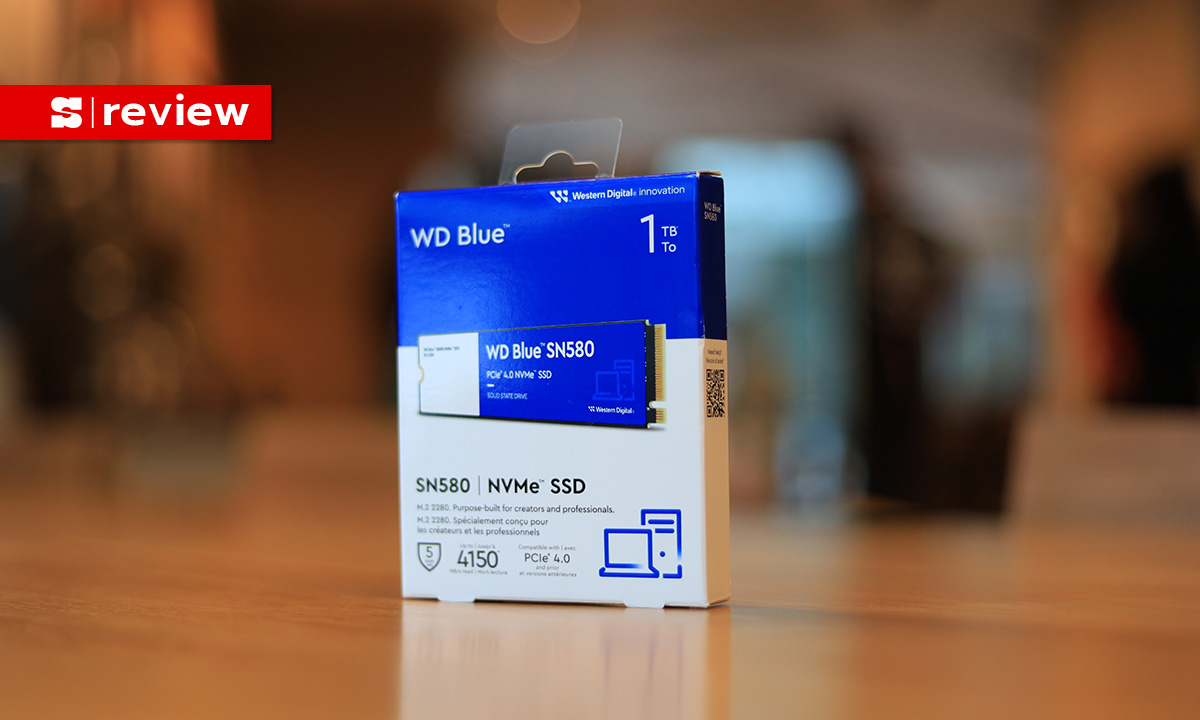[รีวิว] WD Blue SN 580 NVMe SSD รุ่นมหาชนตัวใหม่ที่ความแรง เพื่อการทำงานระดับสูงคือดีงาม