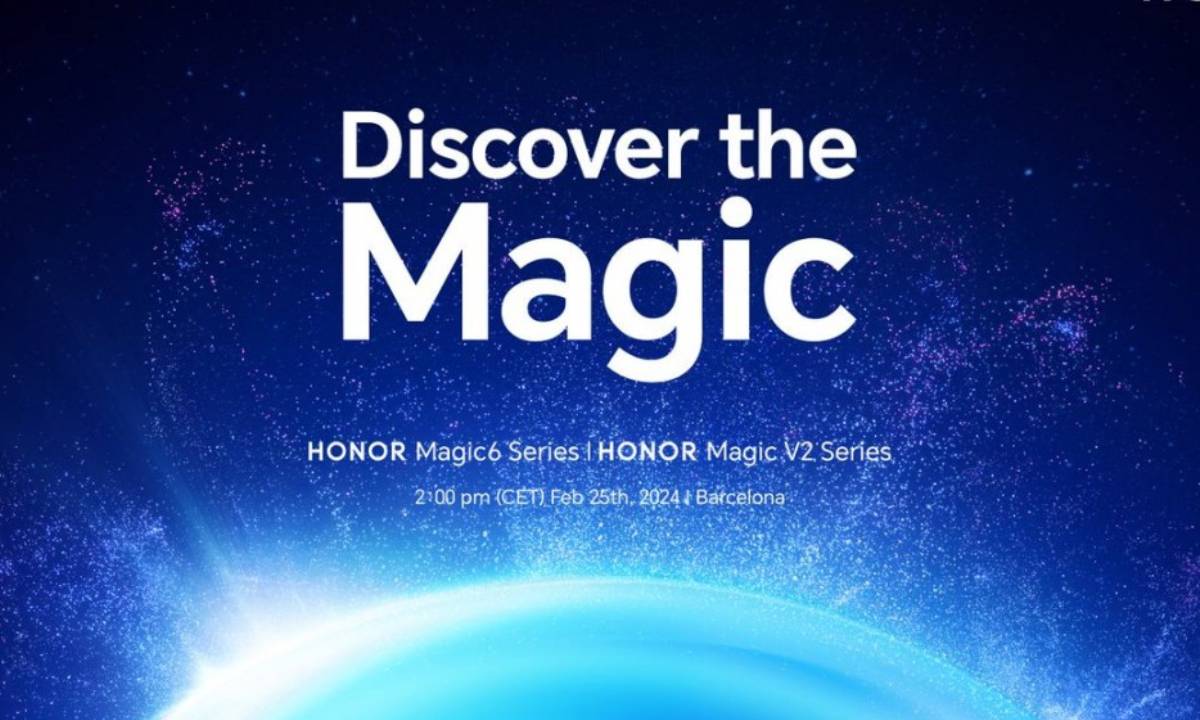 ยืนยัน! HONOR พร้อมเปิดตัว Magic 6 Series และ Magic V2 RSR ในงาน MWC 2024 นี้