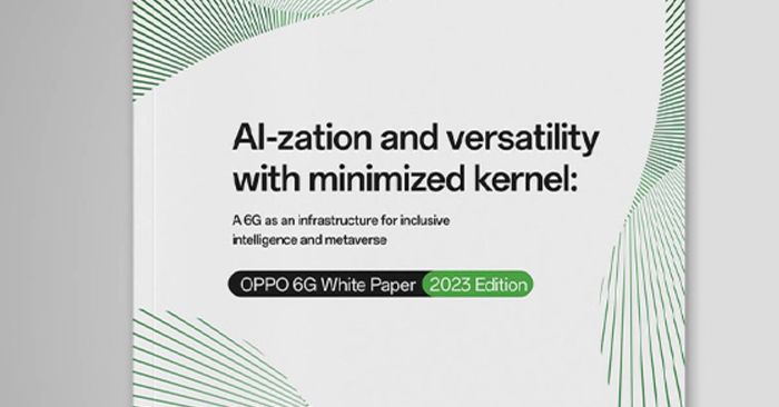 OPPO เผยวิสัยทัศน์ใหม่สำหรับ 'AI+6G' ใน 6G White Paper และ 6G Security White Paper