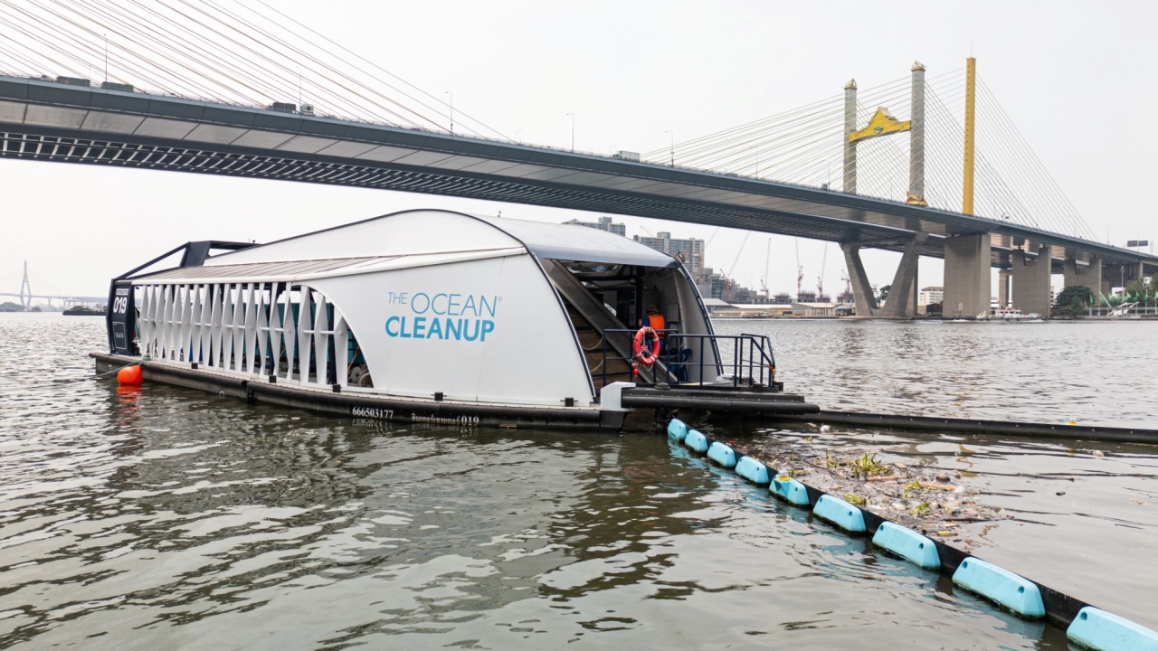 The Ocean Cleanup เปิดตัว Interceptor™ 019 นวัตกรรมเรือดักจับขยะบนผิวน้ำด้วยเทคโนโลยีขั้นสูง