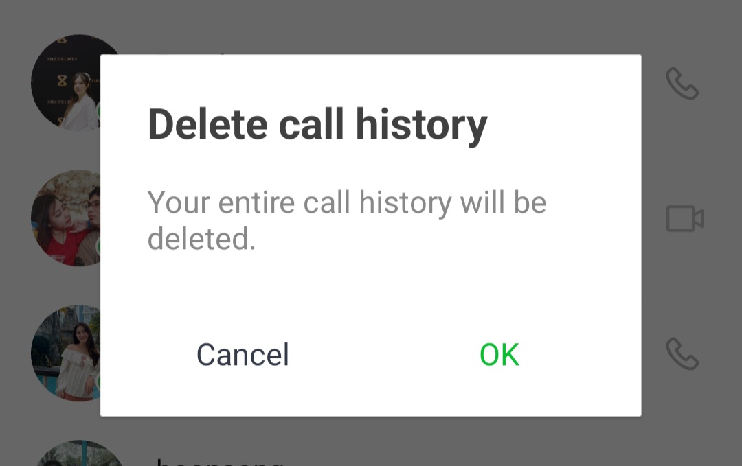 line call delete 2